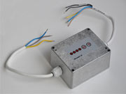 Контроллер iMLamp4x4_W (220В, 50Гц, 3500Вт, 4кан х 4А, IP54, для светодиодного белтлайта и дюралайта и др.акт нагрузки)
