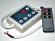 Контроллер для светодиодов и светодиодных лент IRLed3x4 RGB (3 x 4A,12В, 4 прог, 144 Вт) с ДУ(ИК)